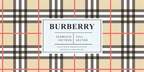 burberry stars pattern|burberry check print history.